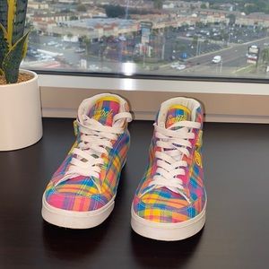 SouthPole Plaid Sneakers